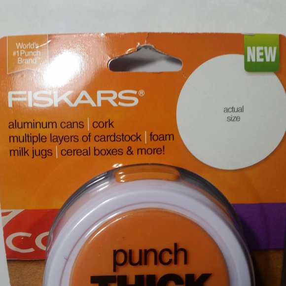 Fiskars Punch Thick Material Craft Punch Circle 2" - Picture 2 of 7